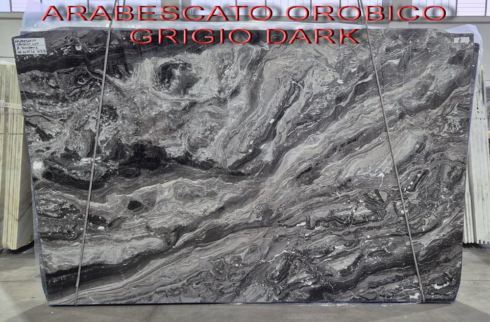 ARABESCATO OROBICO GRIGIO DARK - Arabescato Orobico Grigio Dark este un marmur natural premium