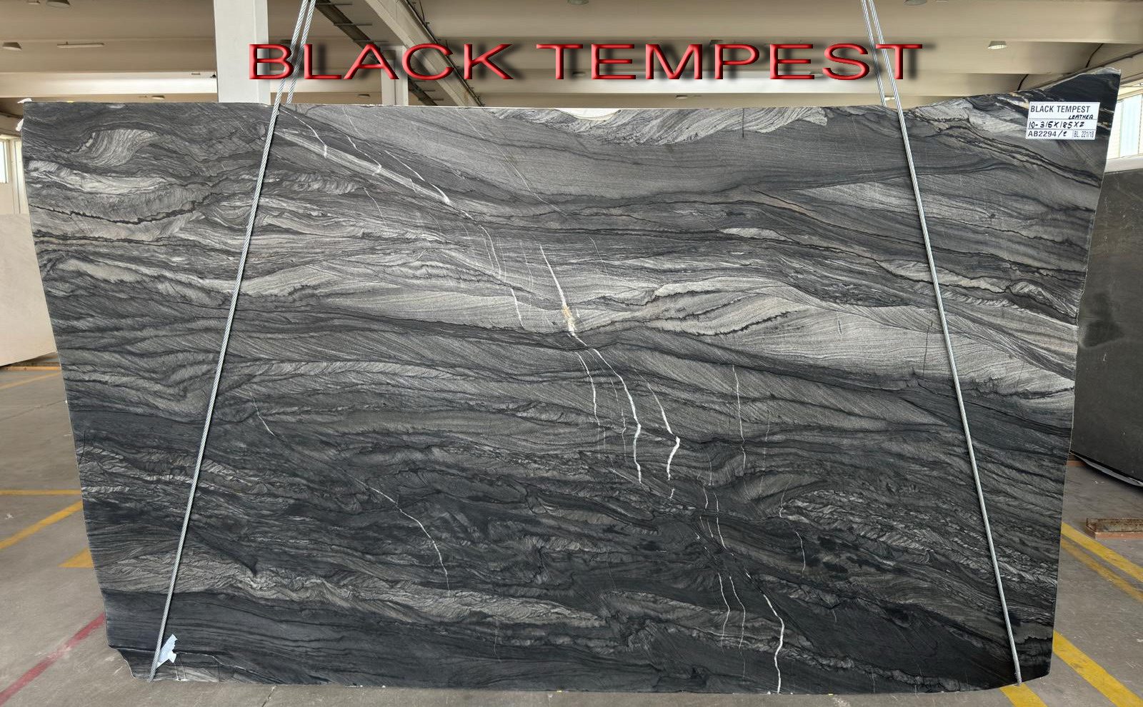 cuarțit BLACK TEMPEST originar din 🇧🇷 Brazila BLACK TEMPEST cuarțit Negru din 🇧🇷 Brazila