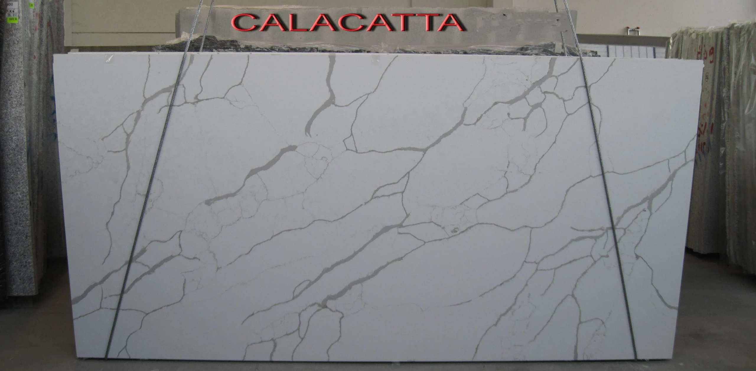 cuarț CALACATTA 40 originar din 🇮🇹 Italia CALACATTA 40 cuarț Alb din 🇮🇹 Italia