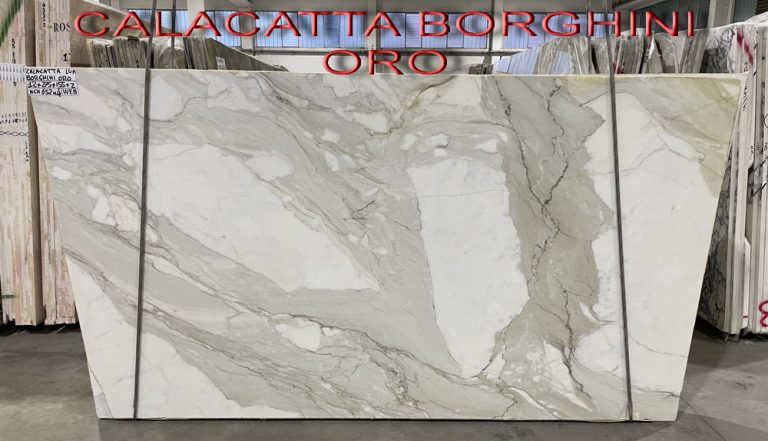 CALACATTA BORGHINI GOLD marmură Alb din 🇮🇹 Italia