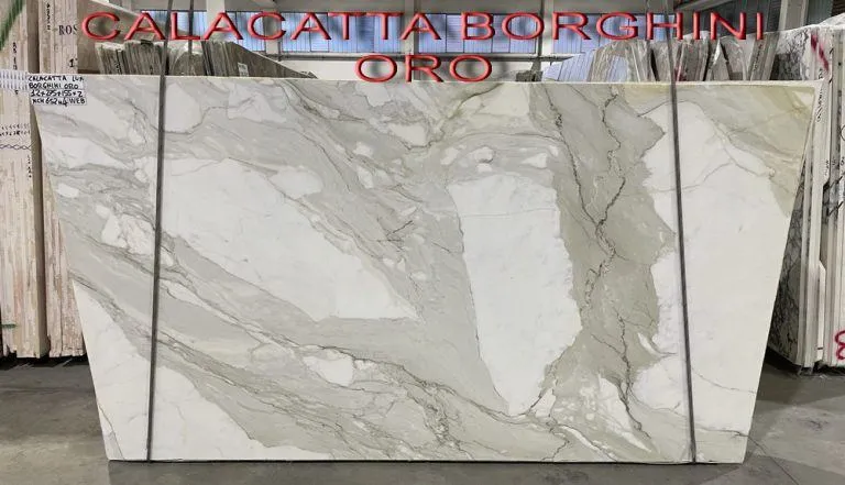 CALACATTA BORGHINI GOLD marmură Alb din 🇮🇹 Italia
