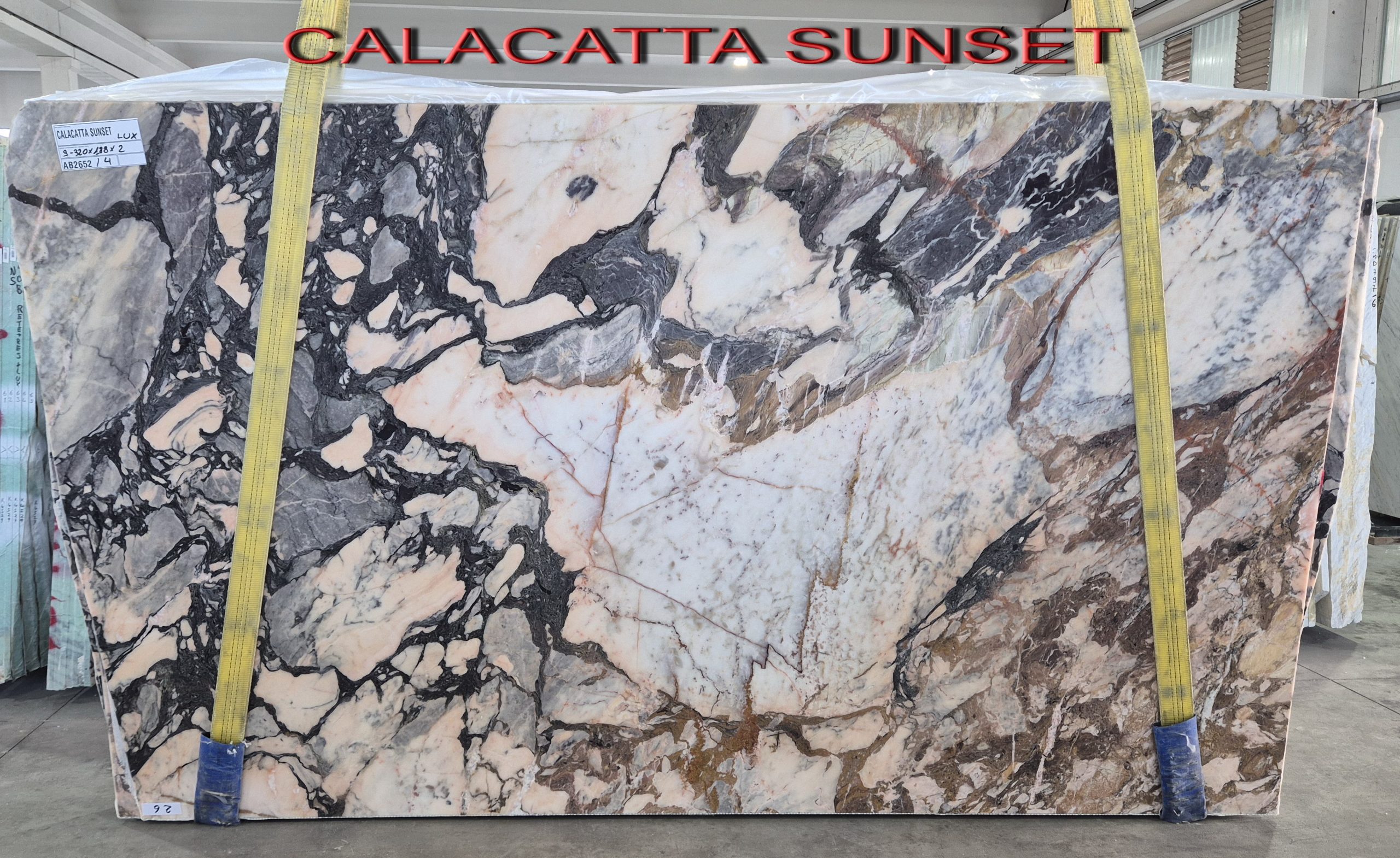 marmură CALACATTA SUNSET originar din 🇮🇹 Italia CALACATTA SUNSET marmură Alb din 🇮🇹 Italia