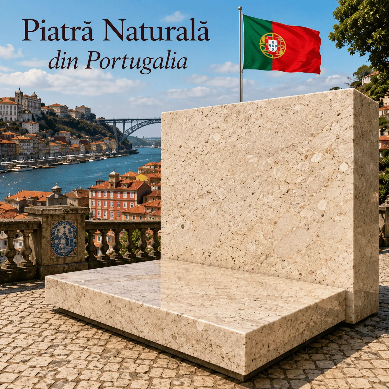 Piatră naturală din Portugalia Crema Terra, calcar bej cu textură naturală și aspect elegant, ideal pentru amenajări interioare și exterioare.
